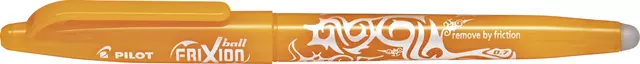 Een Rollerpen PILOT friXion medium abrikoos oranje koop je bij De Joma BV