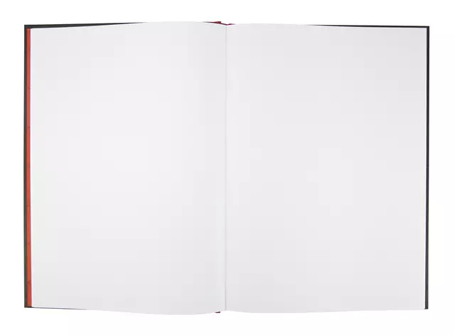 Een Notitieboek Oxford Black n' Red A4 96vel blanco koop je bij De Joma BV