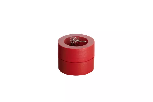 Papercliphouder MAUL Pro Ø73mmx60mm rood