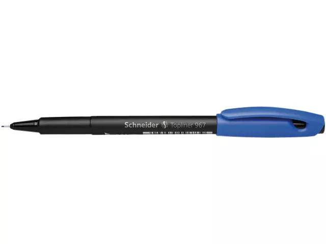Een Fineliner Schneider 967 0.4mm blauw koop je bij QuickOffice BV