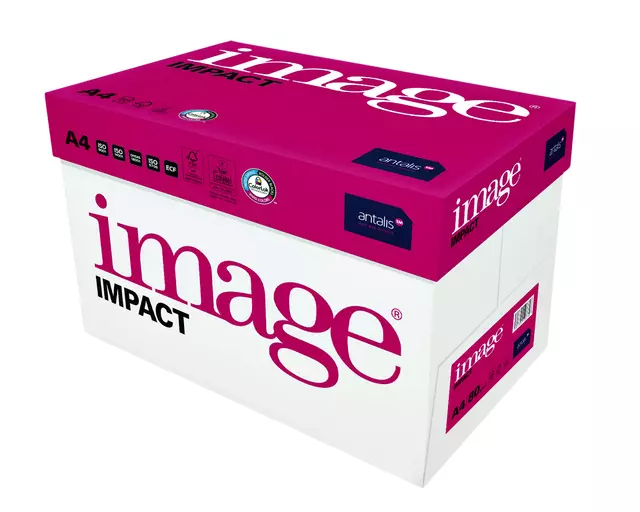 Een Kopieerpapier Image Impact A4 80gr wit 500vel koop je bij De Joma BV