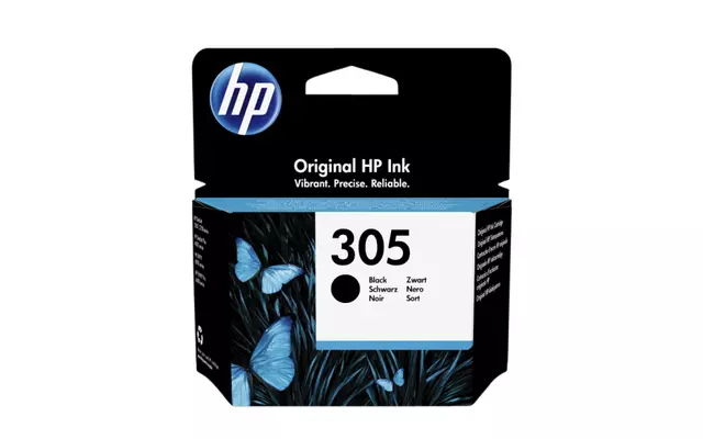 Een Inktcartridge HP 3YM61AE 305 zwart koop je bij All Office Kuipers BV