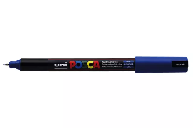 Een Verfstift Posca PC1MR extra fijn donkerblauw koop je bij Company Supplies