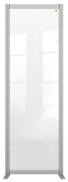 Een Scheidingswand Nobo Modulaire transparant acryl 600x1800mm koop je bij De Joma BV