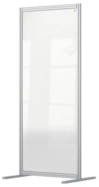 Een Scheidingswand Nobo Modulaire transparant acryl 800x1800mm koop je bij De Joma BV