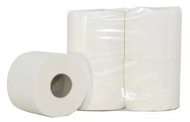 Een Toiletpapier Euro Products Q2 2l 400vel wit 239040 koop je bij De Joma BV