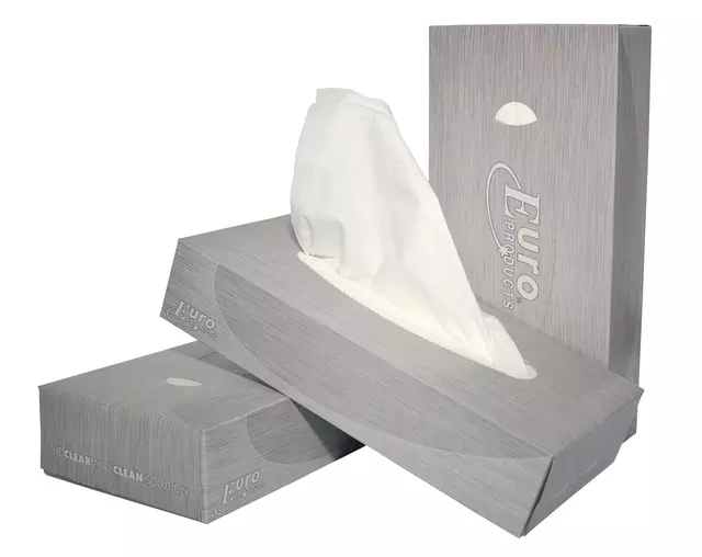 Een Facial tissue Euro Products 2l wit 140040 koop je bij All Office Kuipers BV