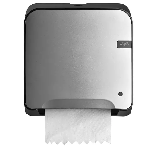 Een Handdoekdispenser QuartzLine Q14 zilver 441199 koop je bij All Office Kuipers BV
