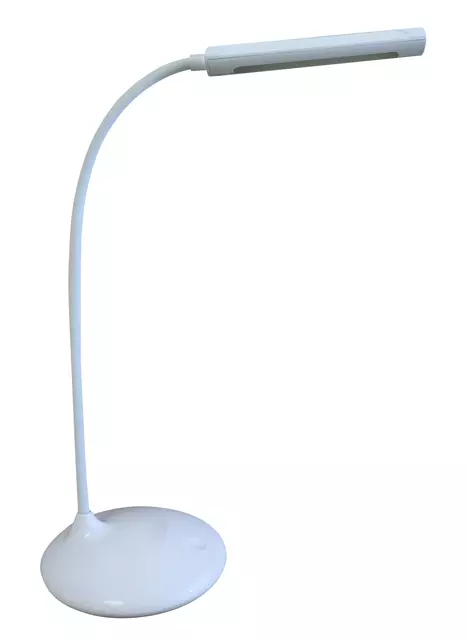 Een Bureaulamp Unilux Nelly led wit koop je bij De Joma BV