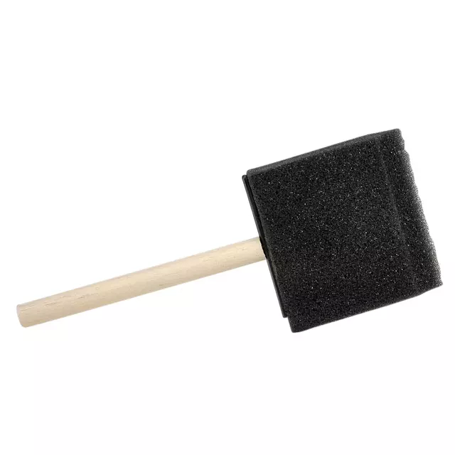 Een Foambrush Conda 2.5 60 mm 12 stuks hout koop je bij Romijn Office Supply