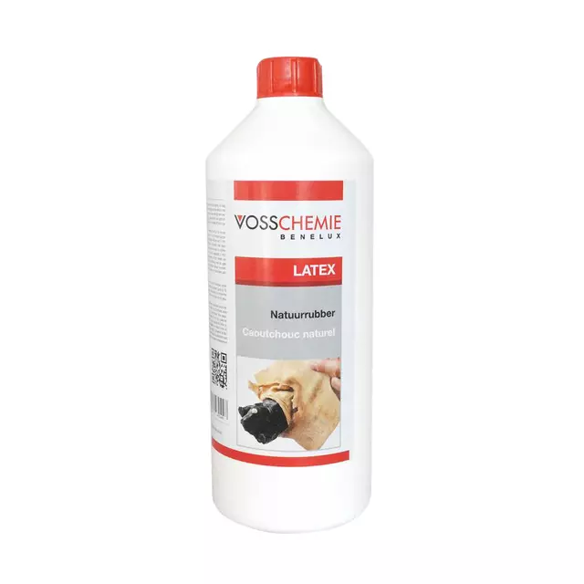 Een Vormrubber Voss latex 1 liter naturel koop je bij Continu Kantoor