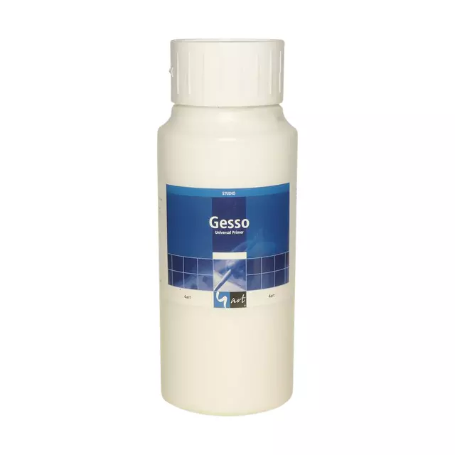 Een Gesso 4art zwart 1 liter koop je bij Topkantoor Repro Creatief