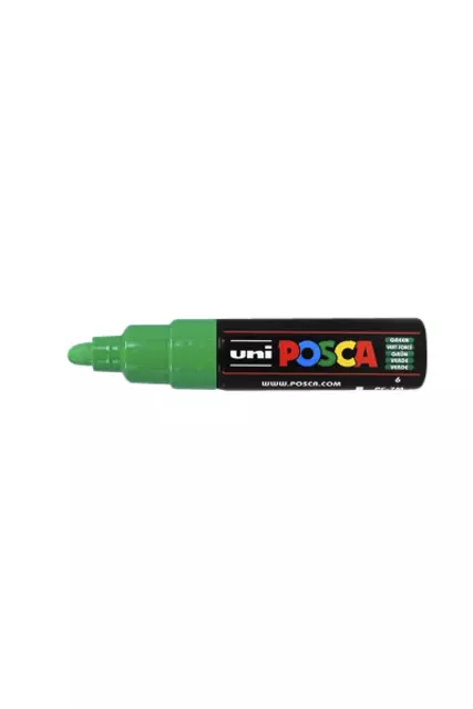 Een Verfstift Posca PC7M breed donkergroen koop je bij Kantoorboekhandel Van Atten