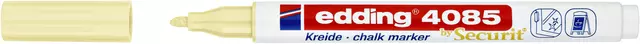 Buy your Krijtstift edding 4085 by Securit rond 1-2mm pastel geel at QuickOffice BV