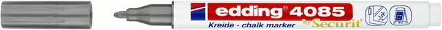 Buy your Krijtstift edding 4085 by Securit rond 1-2mm zilver at QuickOffice BV