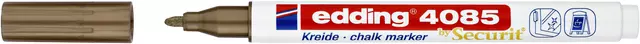 Krijtstift edding 4085 by Securit rond 1-2mm koper