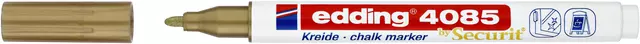 Een Krijtstift edding 4085 by Securit rond 1-2mm goud koop je bij Kantorice office & business supplies