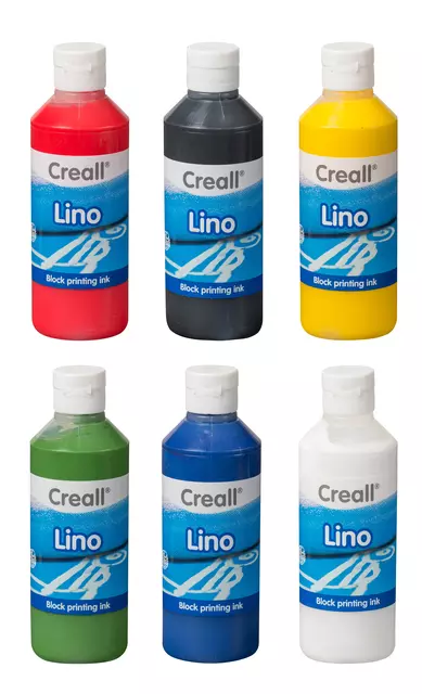 Een Linoleumverf Creall Lino donkerblauw 250ml koop je bij All Office Kuipers BV