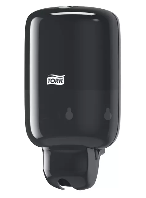 Een Zeepdispenser Tork Mini S2 Elevation compact design zwart 561008 koop je bij De Joma BV