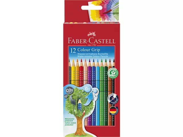 Een Kleurpotloden Faber-Castell 2001 assorti set à 12 stuks koop je bij Deska Alles voor Kantoor