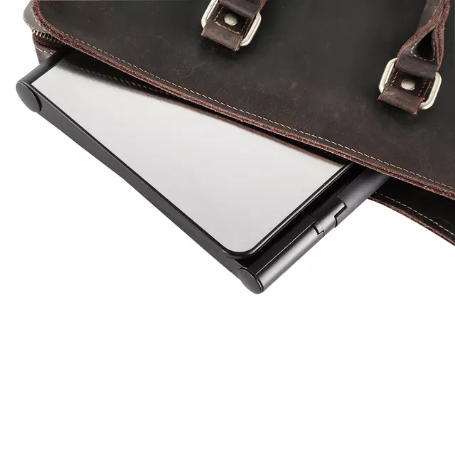 Een Laptopstandaard Neomounts NSLS200 opvouwbaar zwart- zilver koop je bij Schellen Boek- en Kantoorboekhandel