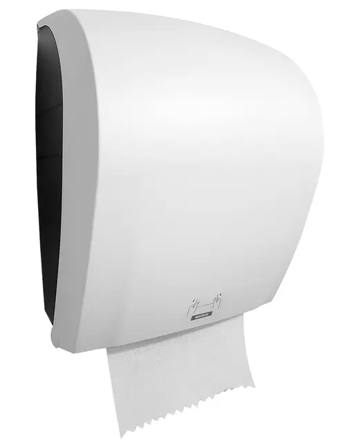 Een Dispenser Katrin 40735 handdoekrol XL wit koop je bij Sysdicom BV