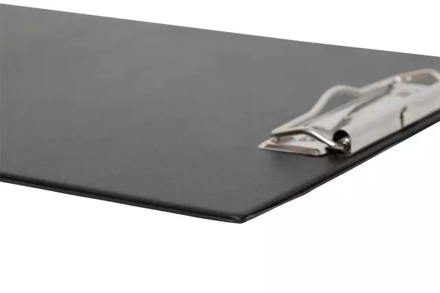 Een Klembord MAUL A4 staand + insteektas PVC zwart koop je bij De Joma BV