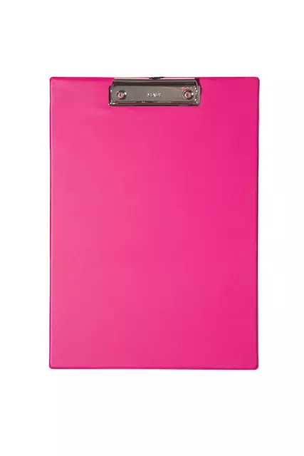 Een Klembord MAUL A4 staand PVC neon roze koop je bij All Office Kuipers BV