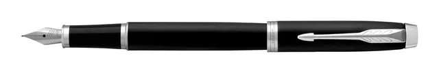 Een Stylo plume Parker IM Matte Black CT Fin koop je bij QuickOffice BV