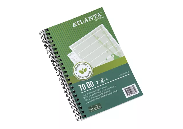 Een Things to do Atlanta Jungle 125x195mm 100vel groen koop je bij All Office Kuipers BV