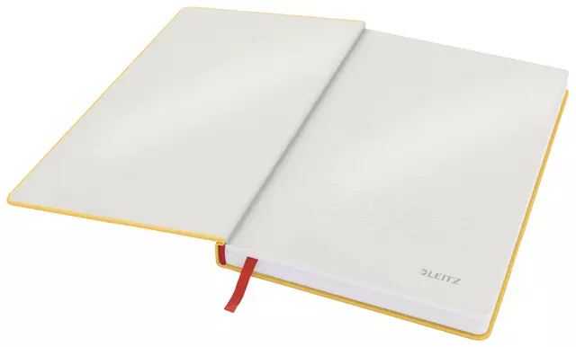 Een Notitieboek Leitz Cosy A5 160blz 100gr lijn geel koop je bij All Office Kuipers BV