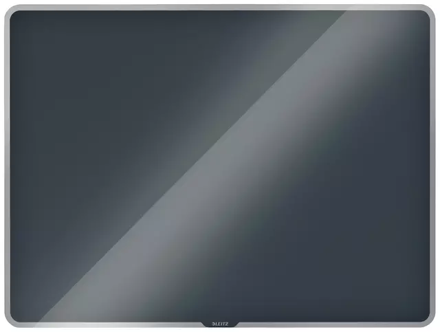 Een Glasbord Leitz Cosy magnetisch 800x600mm grijs koop je bij De Joma BV