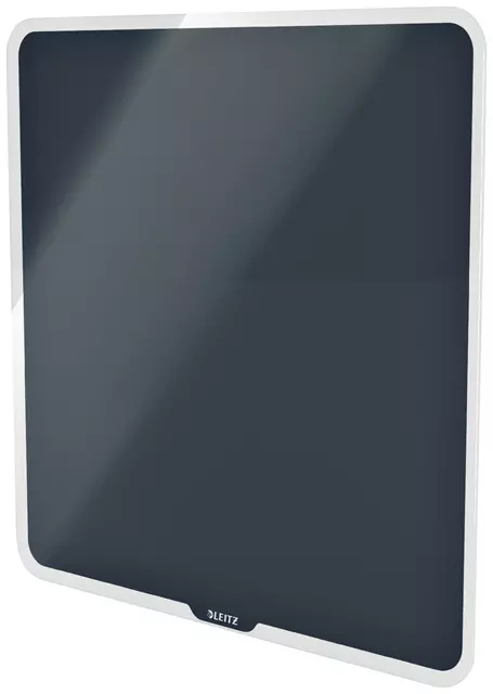 Een Glasbord Leitz Cosy magnetisch 450x450mm grijs koop je bij De Joma BV