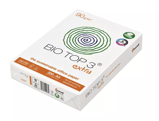 Een Kopieerpapier BioTop 3 A4 90gr naturel 500vel koop je bij De Joma BV