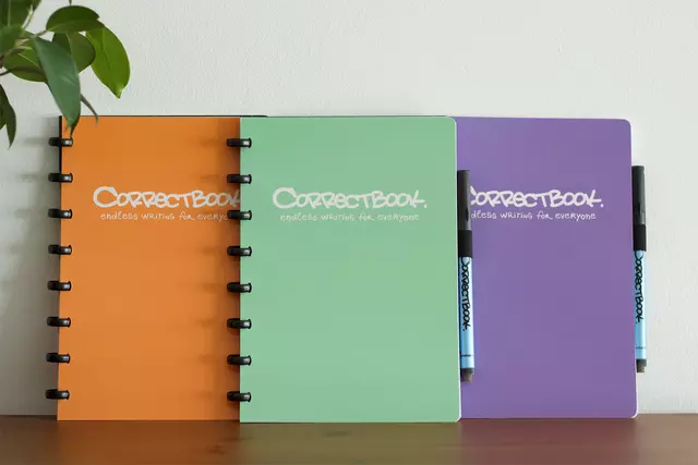 Buy your Notitieboek Correctbook A5 lijn 40blz petunia purple at QuickOffice BV