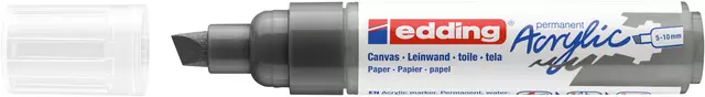 Een Acrylmarker edding e-5000 breed antraciet koop je bij De Joma BV