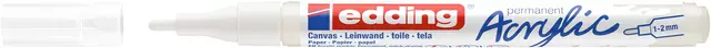 Een Acrylmarker edding e-5300 fijn verkeerswit koop je bij De Joma BV
