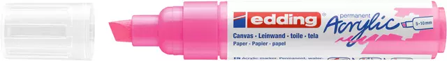 Een Acrylmarker edding e-5000 breed neon roze koop je bij All Office Kuipers BV