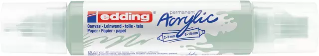 Een Acrylmarker edding e-5400 3D double liner mint koop je bij "De Waal" Kantoor Efficiency