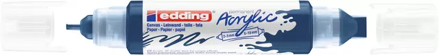 Een Acrylmarker edding e-5400 3D double liner elegant nachtblauw koop je bij De Rijk Kantoorshop