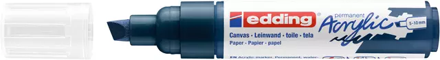 Een Acrylmarker edding e-5000 breed elegant nachtblauw koop je bij All Office Kuipers BV