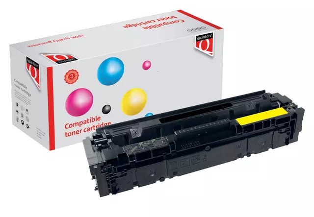 Een Tonercartridge Quantore alternatief tbv Canon 054 geel koop je bij van Kerkvoorde & Hollander B.V.