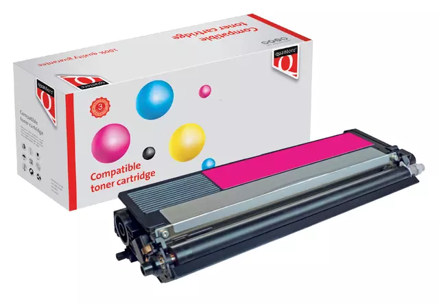 Buy your Toner Quantore alternatief tbv Brother TN-329M rood at QuickOffice BV