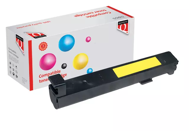 Een Tonercartridge Quantore alternatief tbv HP 826A CFgeel koop je bij De Rijk Kantoorshop