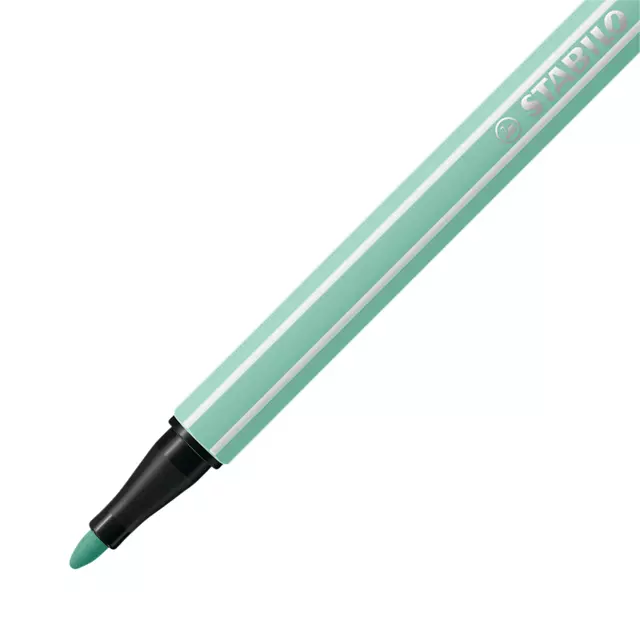 Een Viltstift STABILO Pen 68/12 medium eucalyptus koop je bij Romijn Office Supply