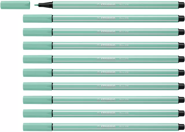 Een Viltstift STABILO Pen 68/12 medium eucalyptus koop je bij Kantorice office & business supplies