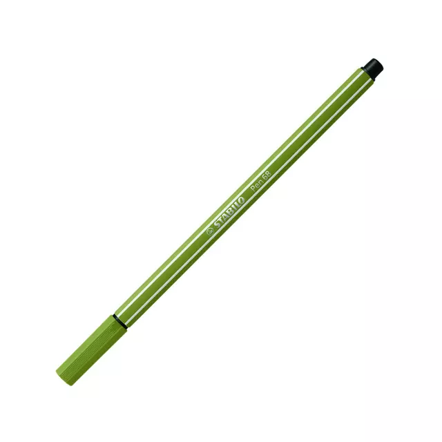 Een Viltstift STABILO Pen 68/37 medium moddergroen koop je bij De Joma BV