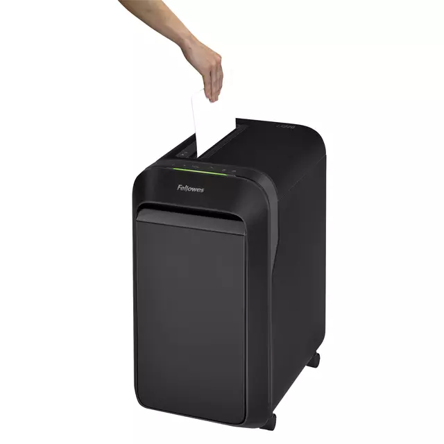 Een Papiervernietiger Fellowes Powershred LX220 snippers 2x12mm zwart koop je bij Romijn Office Supply