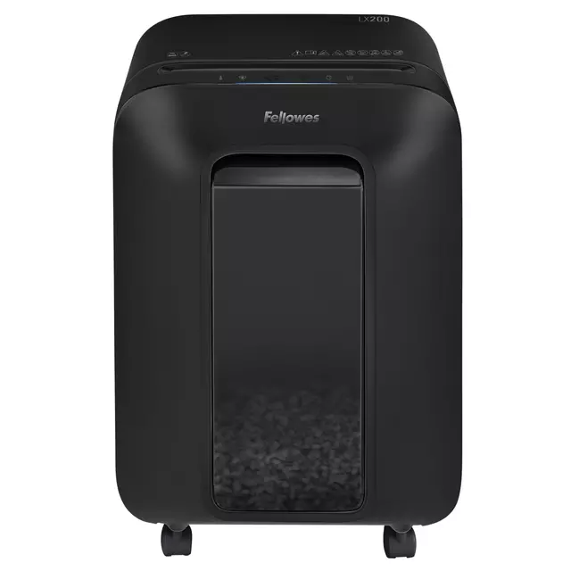 Een Papiervernietiger Fellowes Powershred LX200 snippers 4x12mm zwart koop je bij Topkantoor Repro Creatief