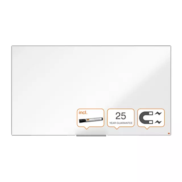 Een Whiteboard Nobo Impression Pro Widescreen 106x188cm emaille koop je bij De Joma BV